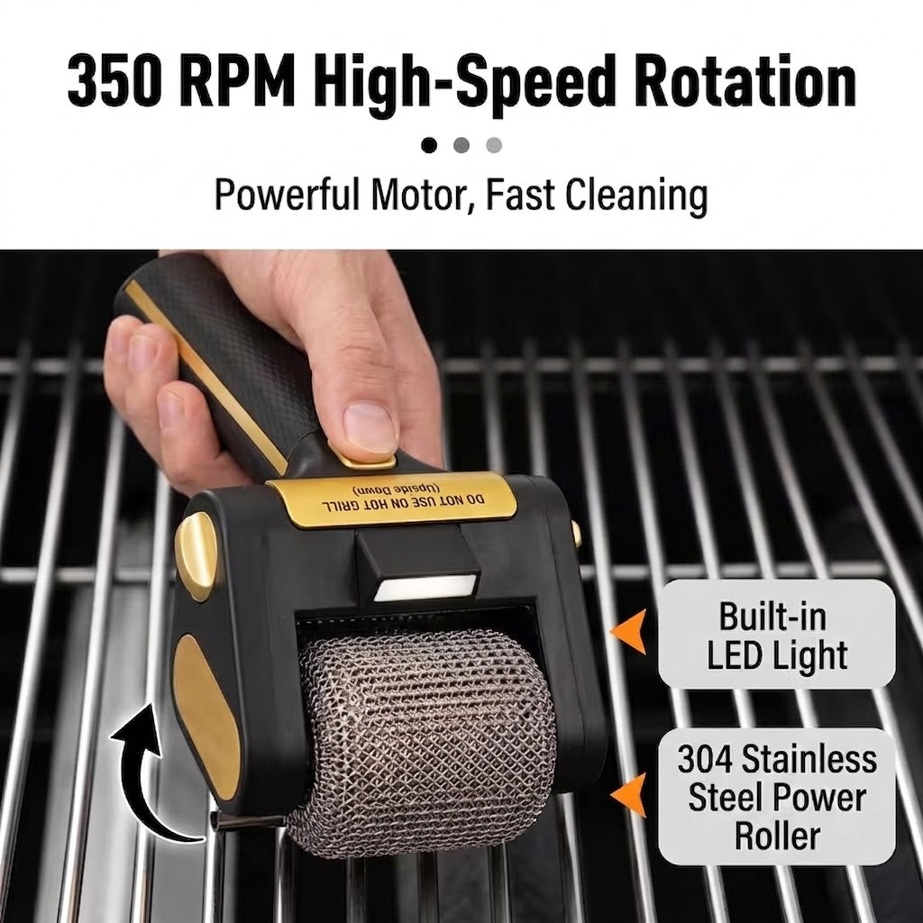 Electric Grill Cleaning Brush™
