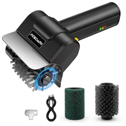 GRILLCLEAN PRO™  4-IN-1 ELECTRIC GRILL CLEANING BRUSH