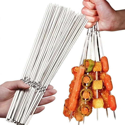 FLAMESKEWERS™  STAINLESS STEEL BRAAI SKEWERS